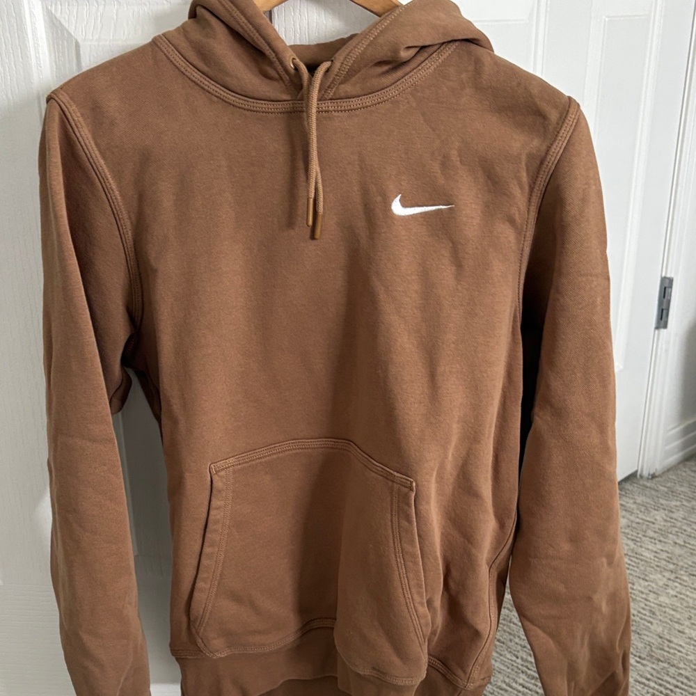 Nike Men's Tan Hoodie